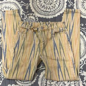 Printed LOFT Modern Skinny Ankle Jeans